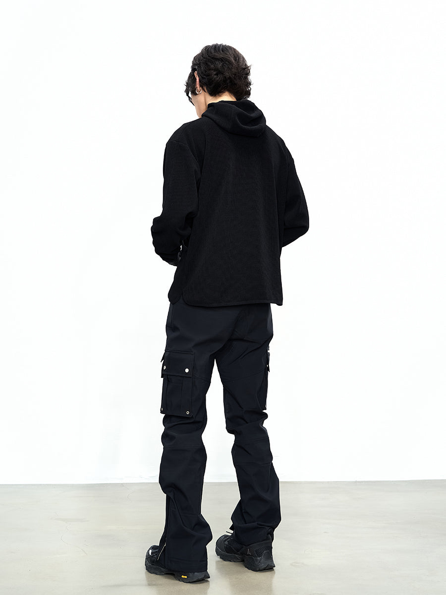 Multi-pockets Bullet Bootcut Pants