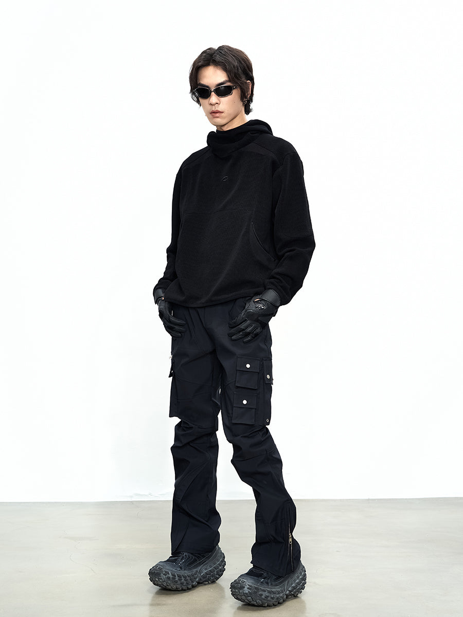 Multi-pockets Bullet Bootcut Pants