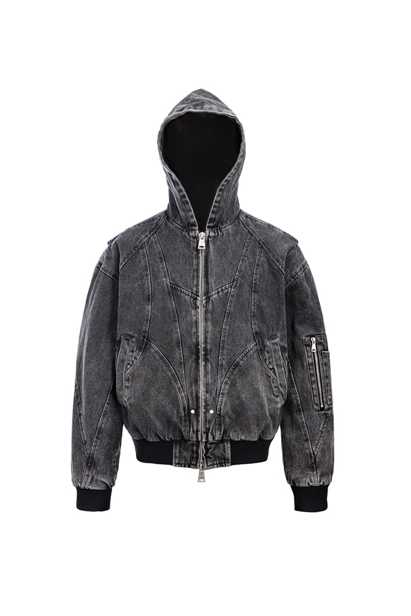 CATSSTAC Zuoshandiao Heavy-Duty Hooded Canvas Jacket