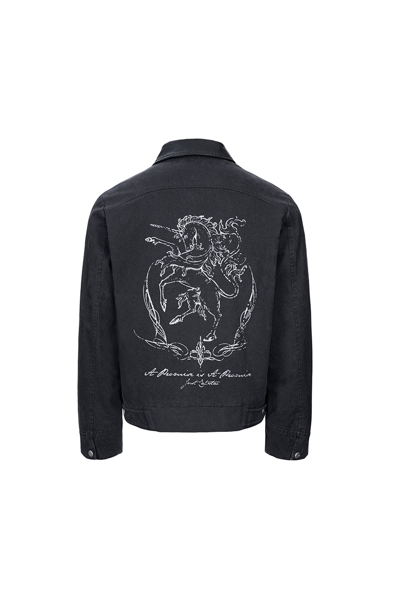 CATSSTAC sheepskin-collared hunting jacket