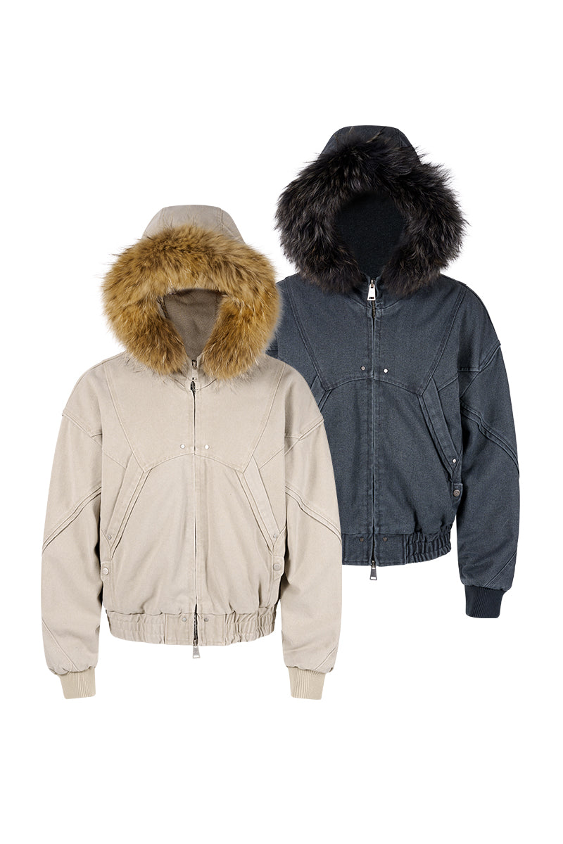 CATSSTAC Second-Generation Heavyweight Hooded Canvas Jacket