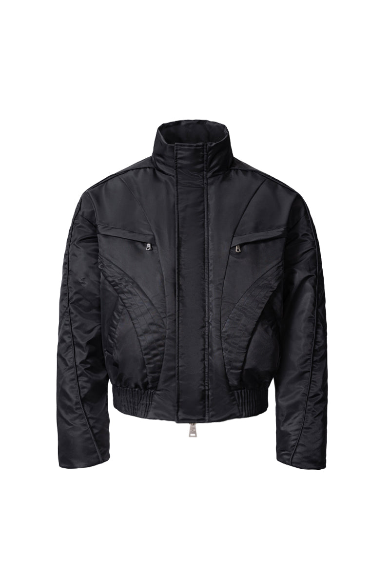 CATSSTAC 3M Thinsulate Quilted Stand-Up Collar Down Jacket