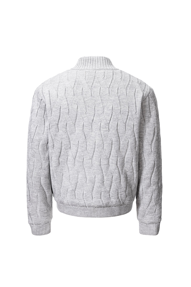 CATSSTAC Thorn-Patterned Cable-Knit Sweater
