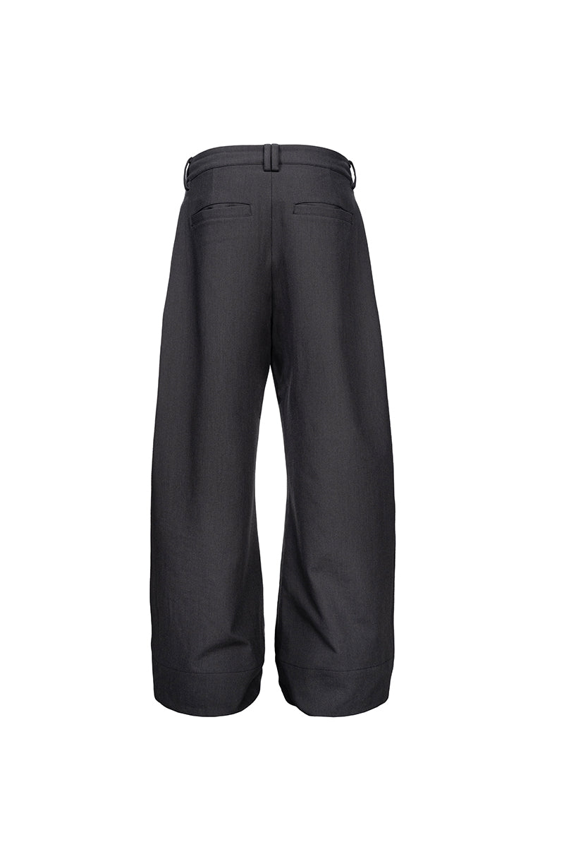 CATSSTAC Tencel wool curved crease dress pants