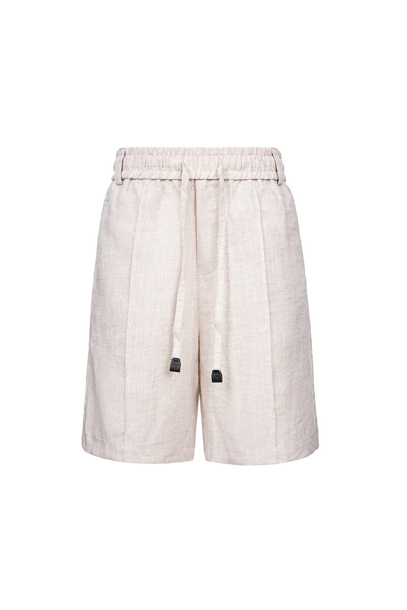 CATSSTAC 100% linen shorts