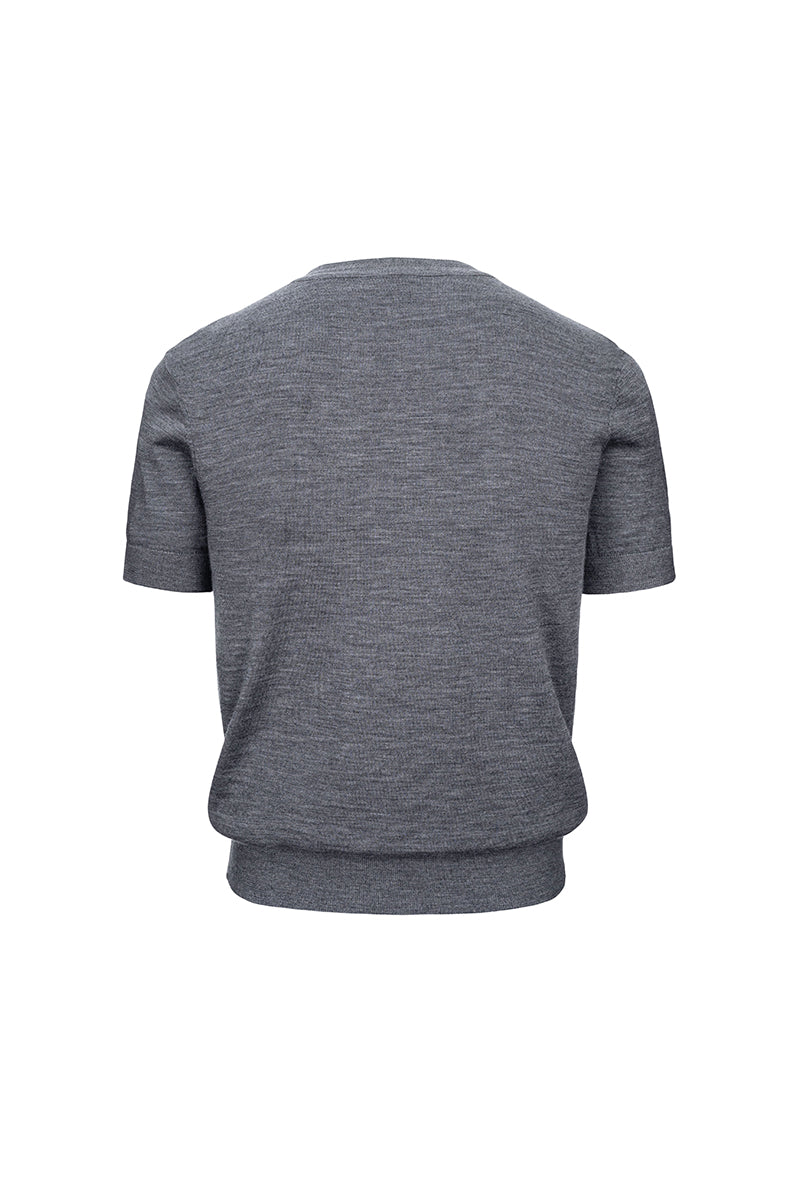 CATSSTAC 100% wool short-sleeve shirt