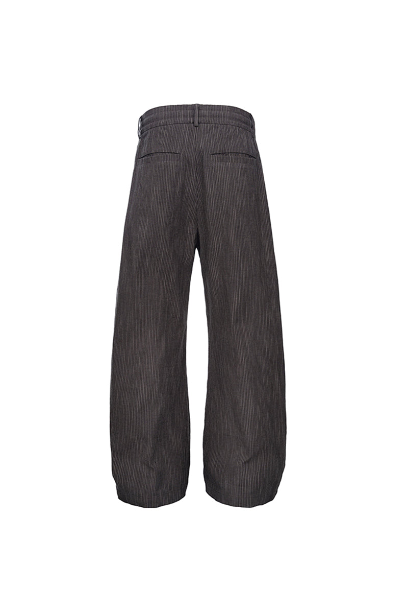 CATSSTAC Striped commuter dress pants