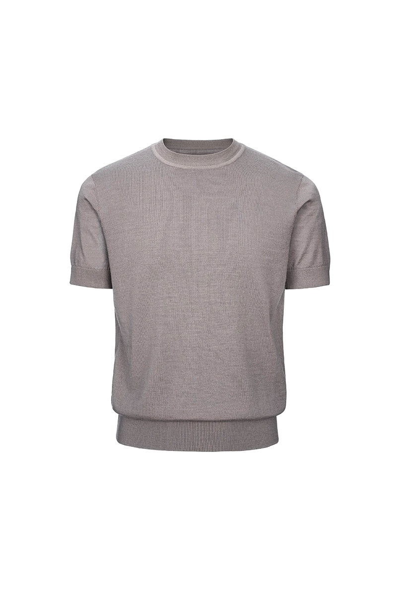 CATSSTAC 100% wool short-sleeve shirt