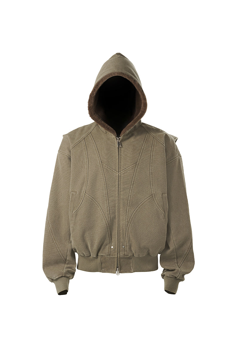 CATSSTAC First Generation Thick Hooded Canvas Jacket
