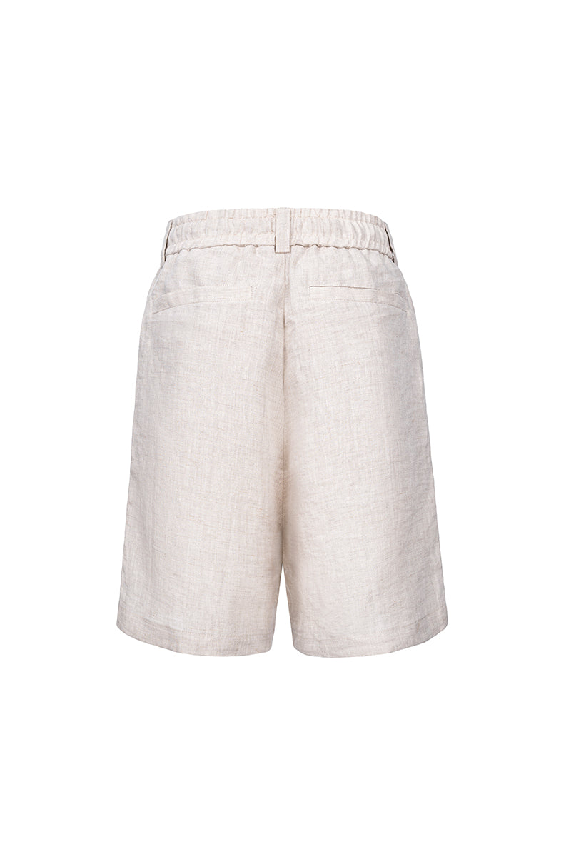 CATSSTAC 100% linen shorts