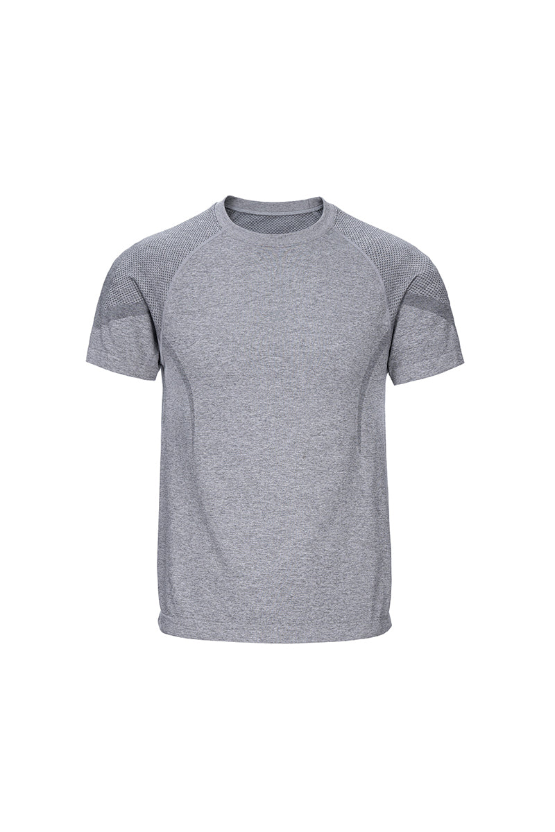 CATSSTAC One-piece 3D-knit short-sleeve sports shirt