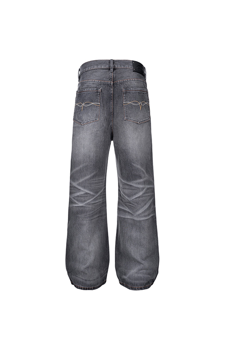 CATSSTAC Gray Kanglong jeans