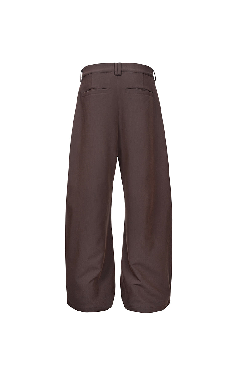 CATSSTAC Tencel wool curved crease dress pants