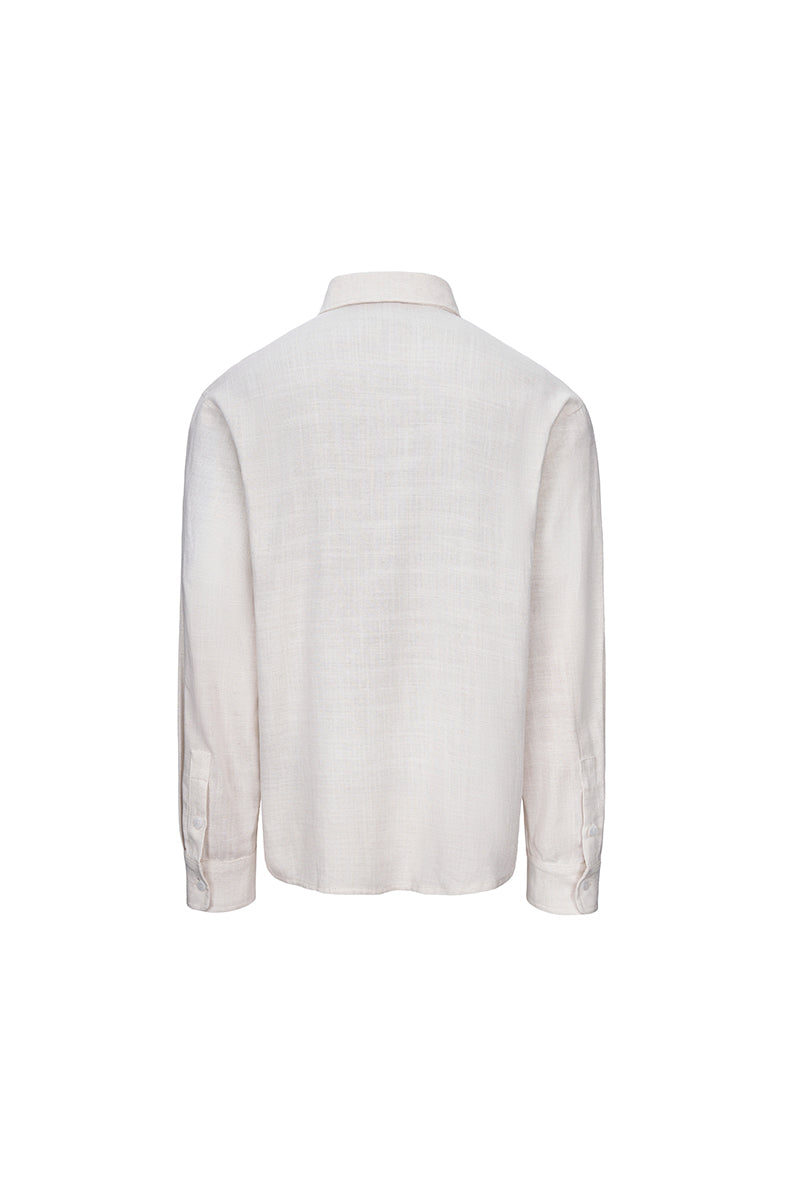 CATSSTAC Tencel and linen shirt