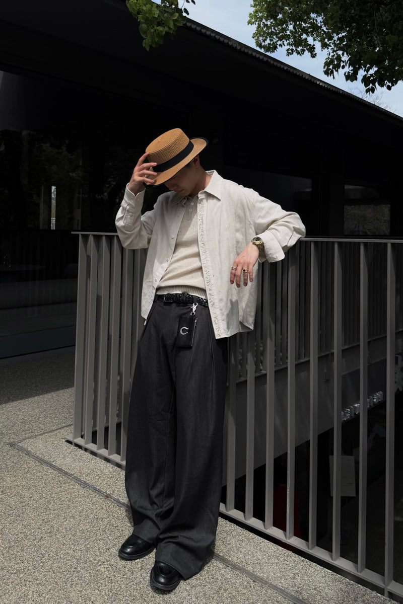 CATSSTA CTencel and Wool Trousers
