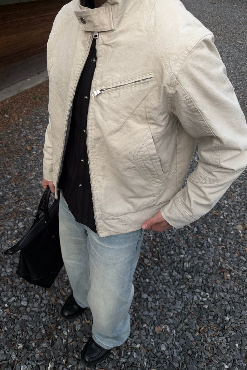 CATSSTAC Washed canvas jacket