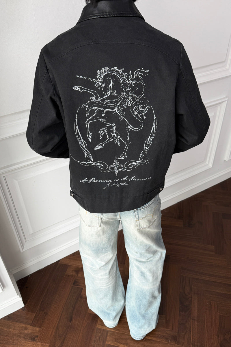 CATSSTAC sheepskin-collared hunting jacket