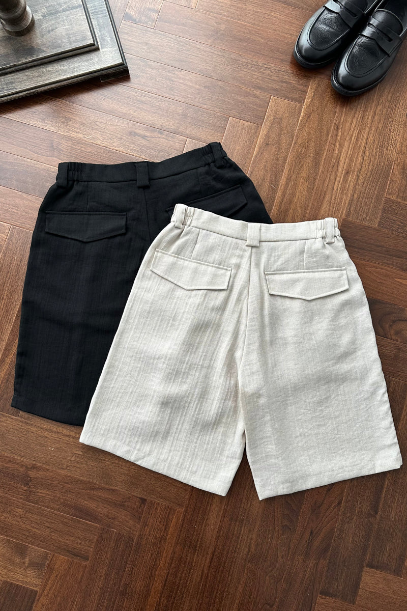CATSSTAC Linen-blend dress pants and shorts