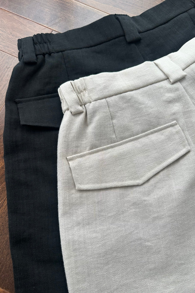 CATSSTAC Linen-blend dress pants and shorts