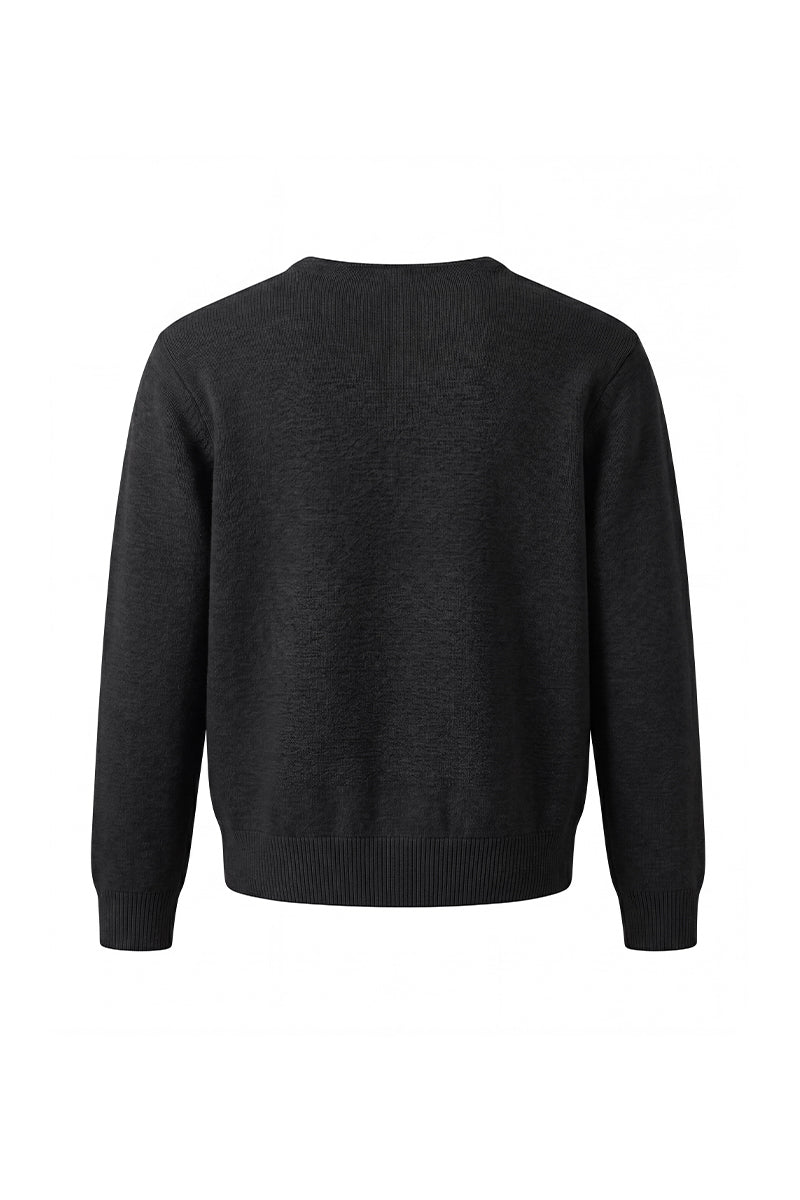 CATSSTAC Ink Cloud Heavyweight Wool-Lyocell Cardigan