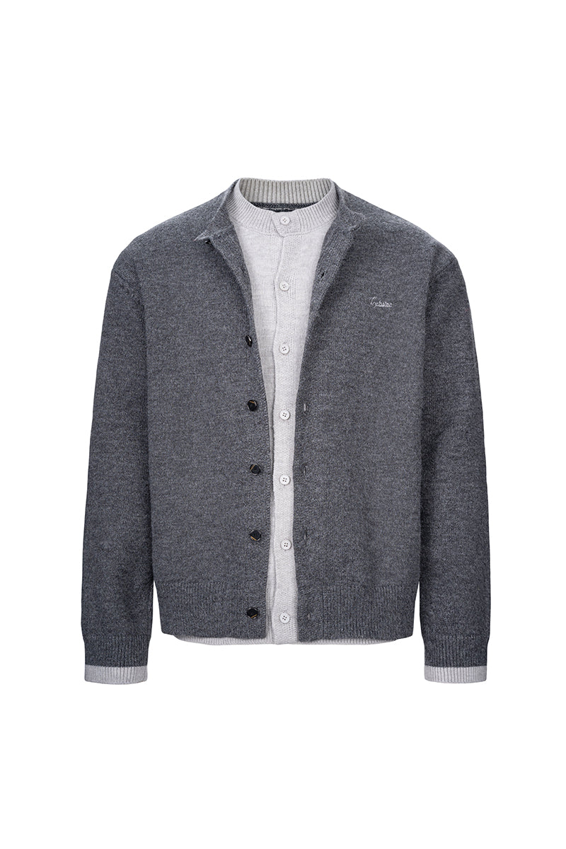 CATSSTAC Traveler Faux-Layer Cardigan