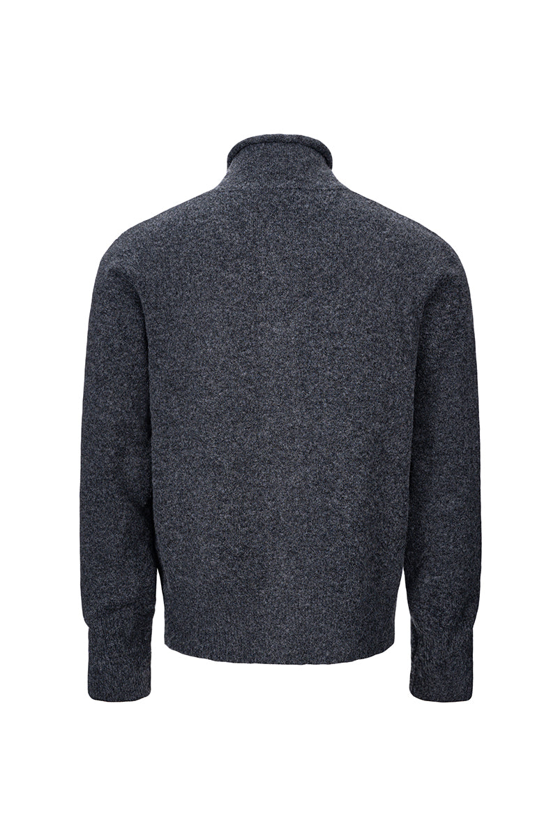 CATSSTAC Collared knit wool cardigan