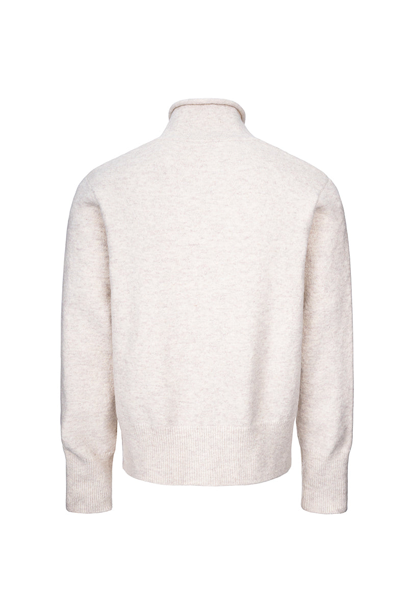 CATSSTAC Collared knit wool cardigan