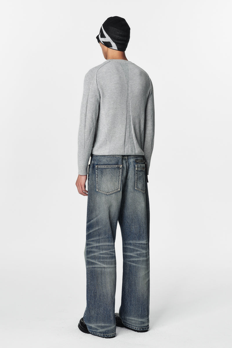 CATSSTAC Star Moon Silk-Wool Blend Sweater