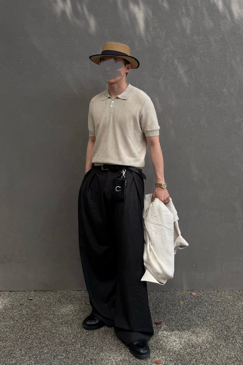 CATSSTA CTencel and Wool Trousers