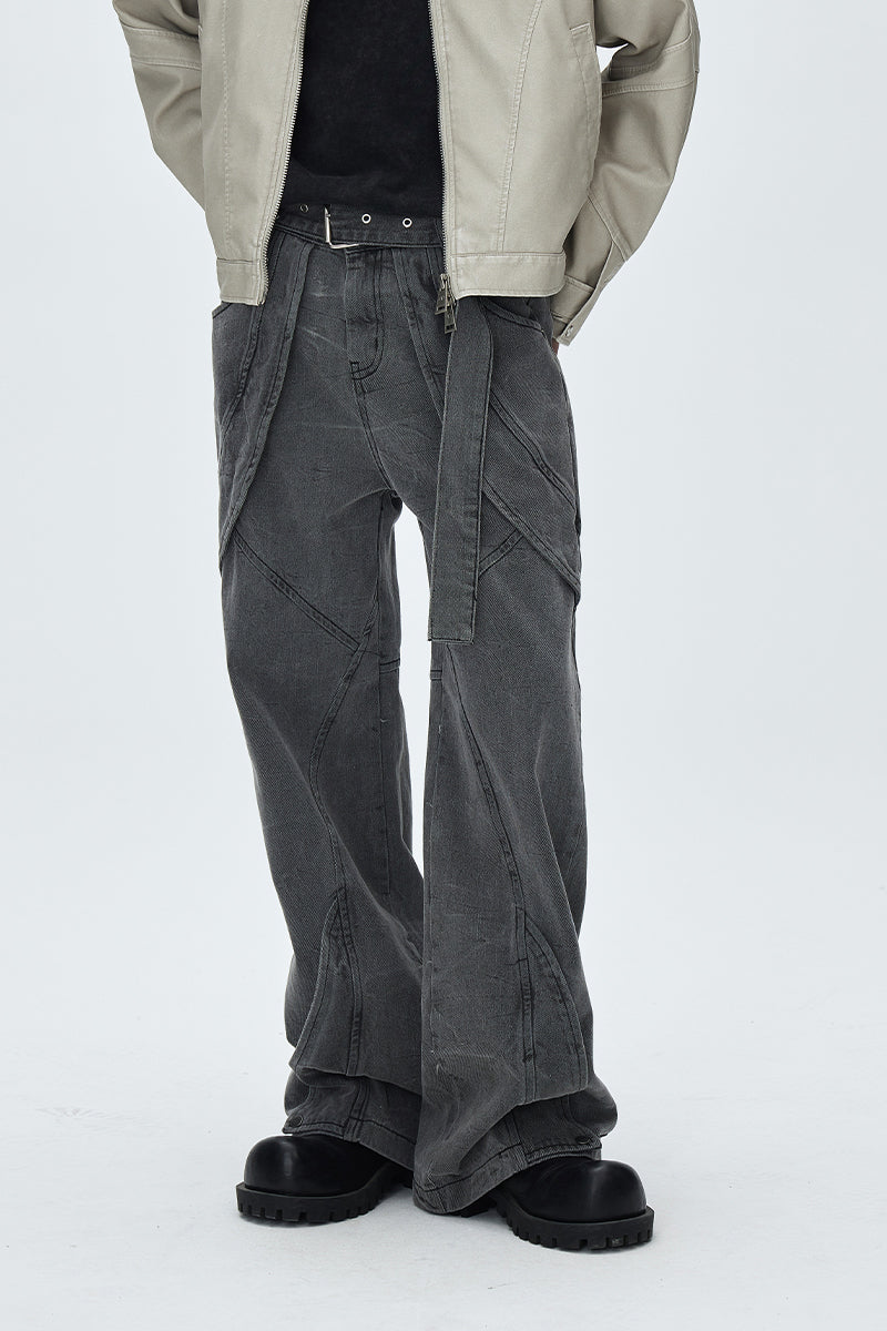 Dismountable Belt Jeans