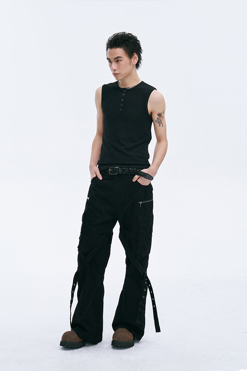 Mummy Bandage Cargo Pants