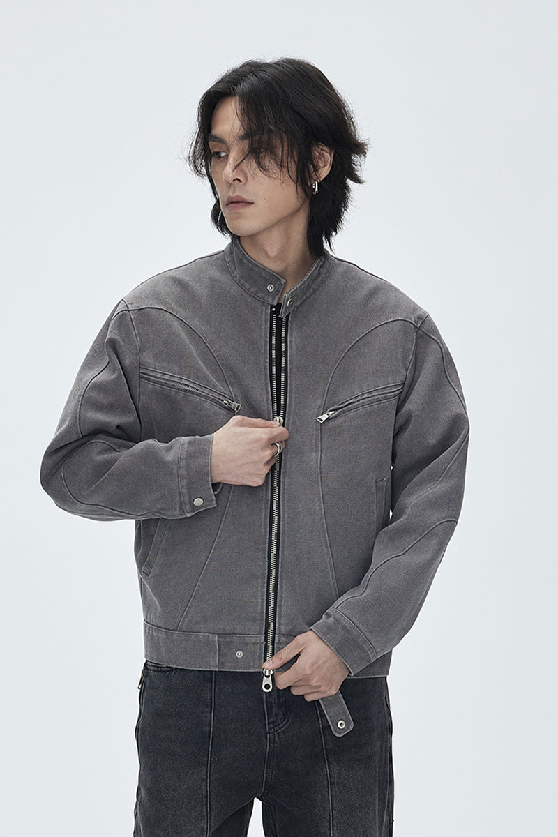 Harrington Stone Wash Jacket Light.Ver