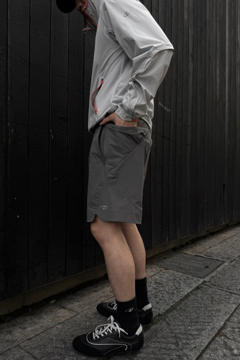 CATSSTAC Four-pocket stretch nylon shorts
