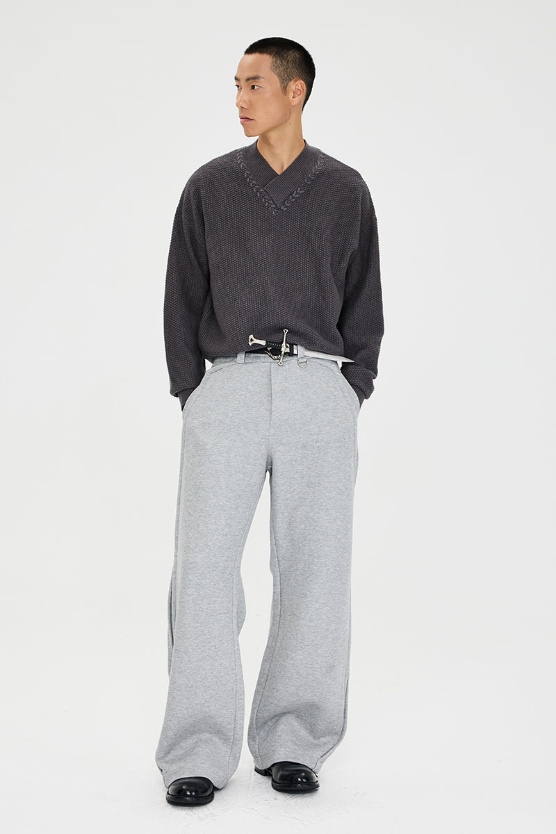 CATSSTAC Tencel V-neck sweater