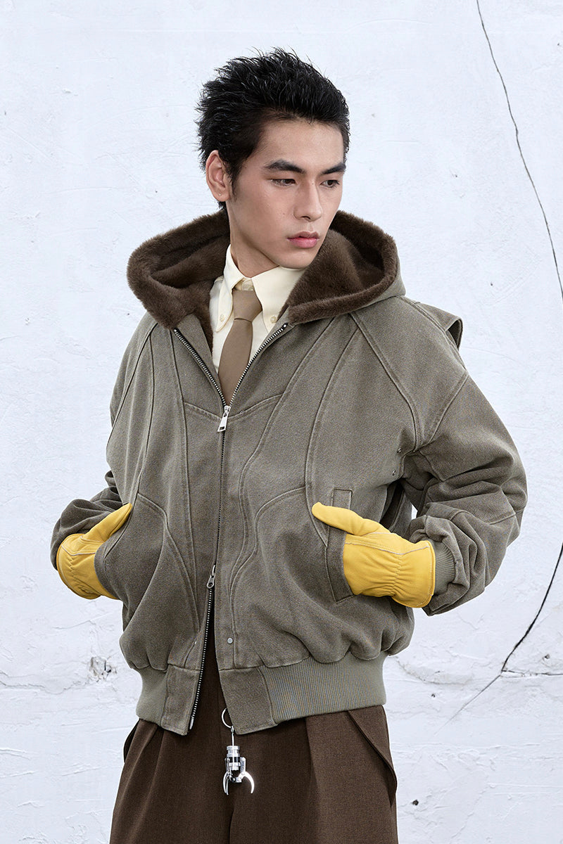 CATSSTAC First Generation Thick Hooded Canvas Jacket