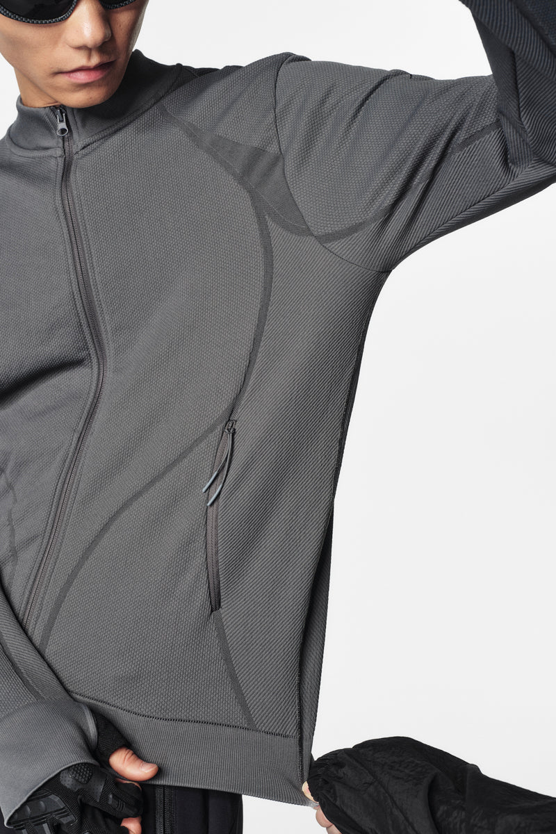 CATSSTAC Windrider Seamless Knit Lightweight Stand-Collar Jacket