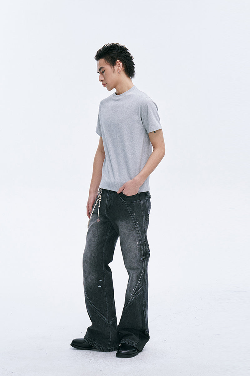 Venom Splashed Denim Jeans