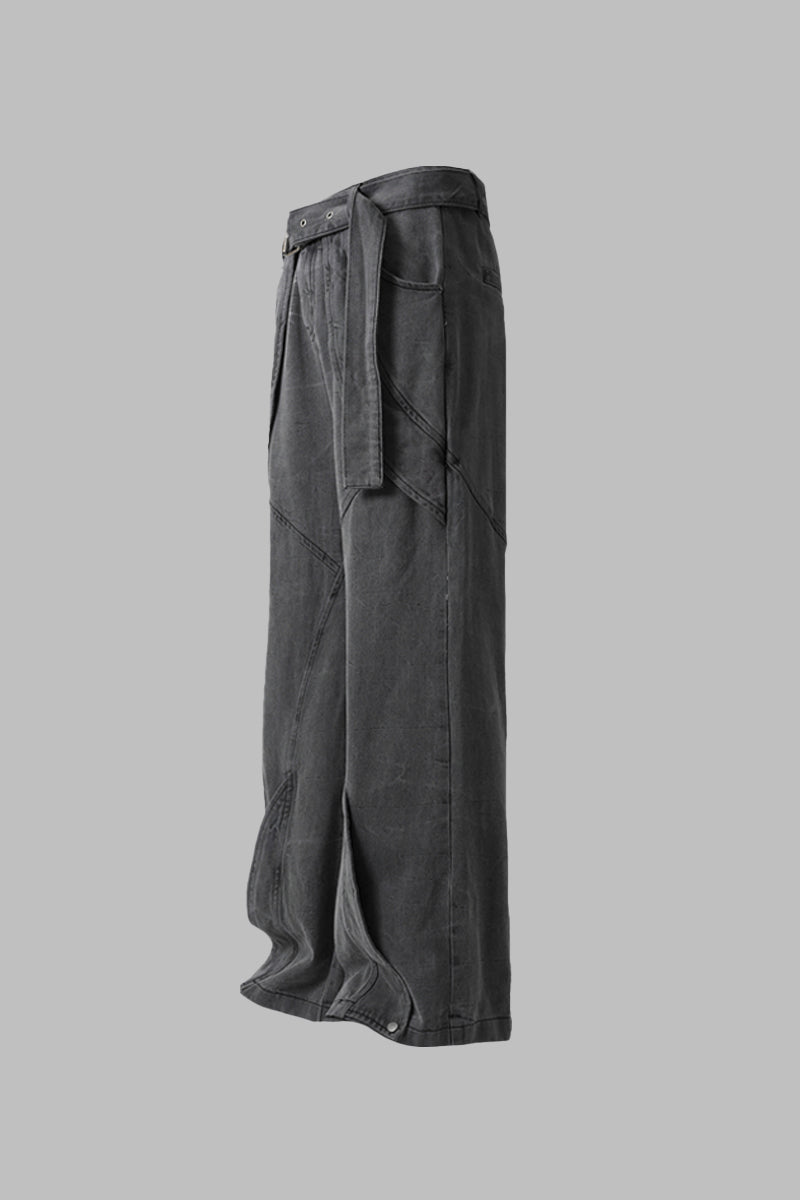 Dismountable Belt Jeans