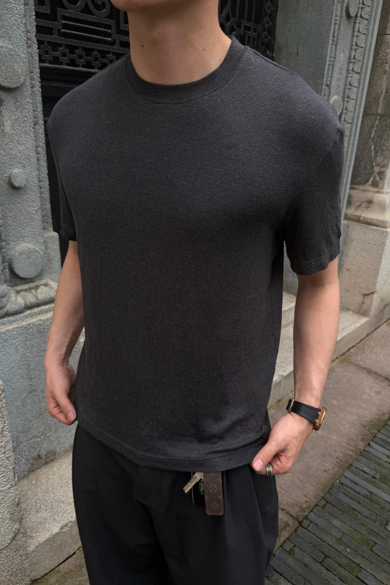 CATSSTAC Lysel Acetate Straight-Shoulder Short-Sleeve Shirt