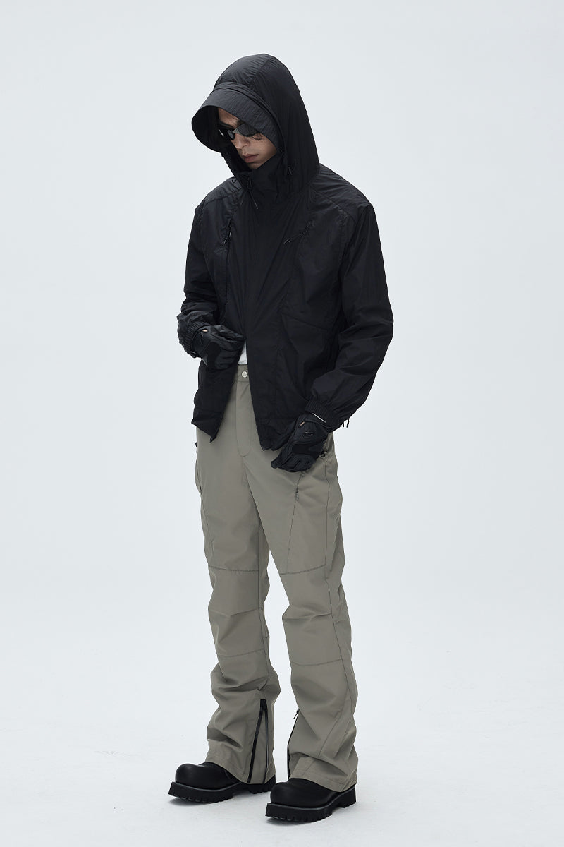 CATSSTAC Four‑Zip UPF50+ Cooling Jacket with Detachable Hood