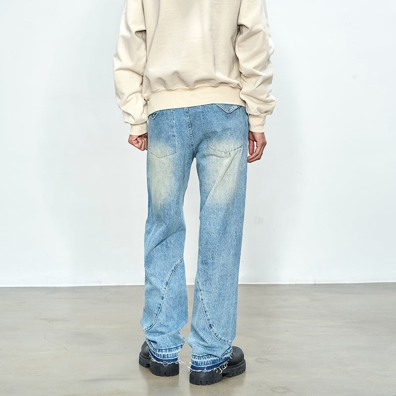 Partition Twill Jeans