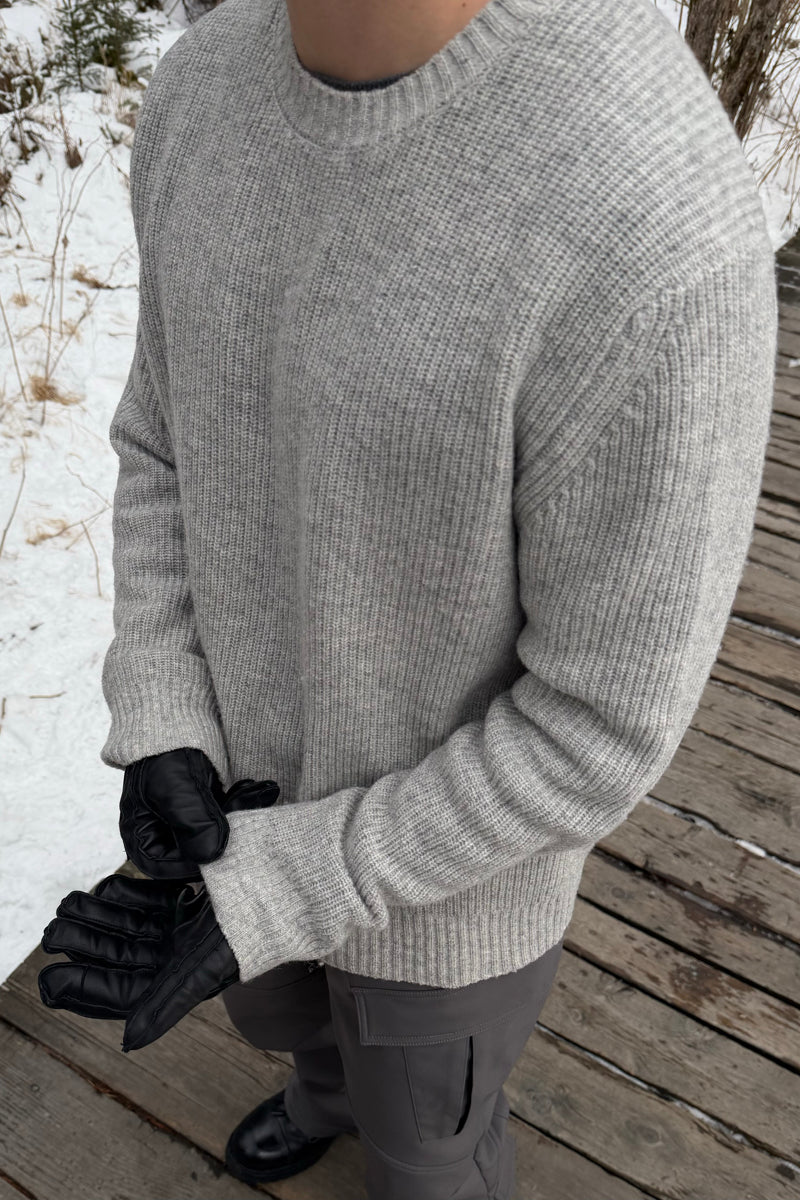 CATSSTAC All-wool crew neck sweater