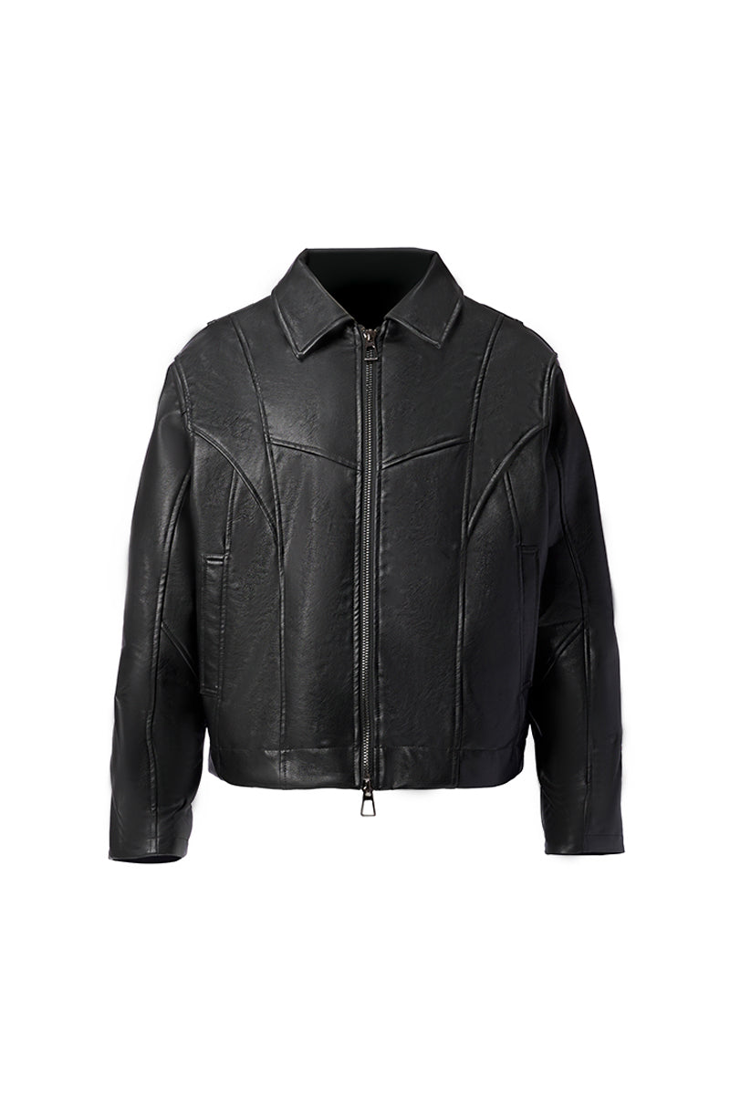 CATSSTAC PU Leather Jacket