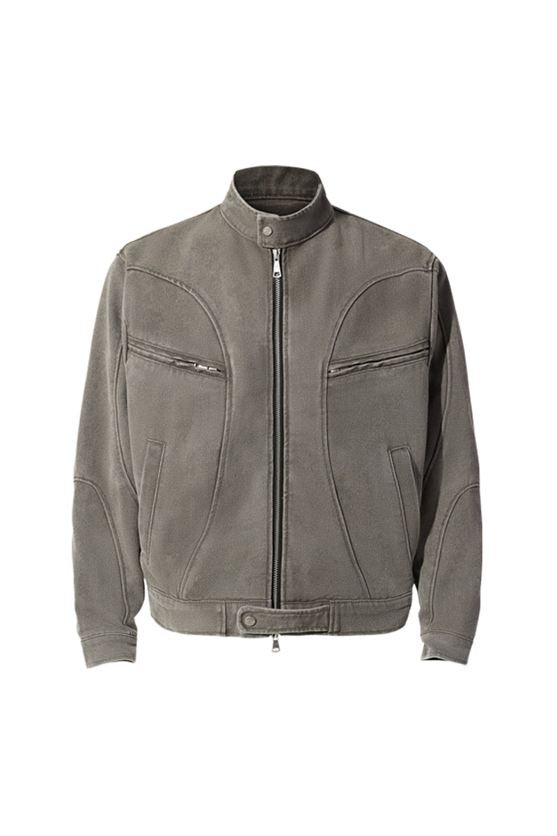 CATSSTAC Glacier Blue Harrington Heavy