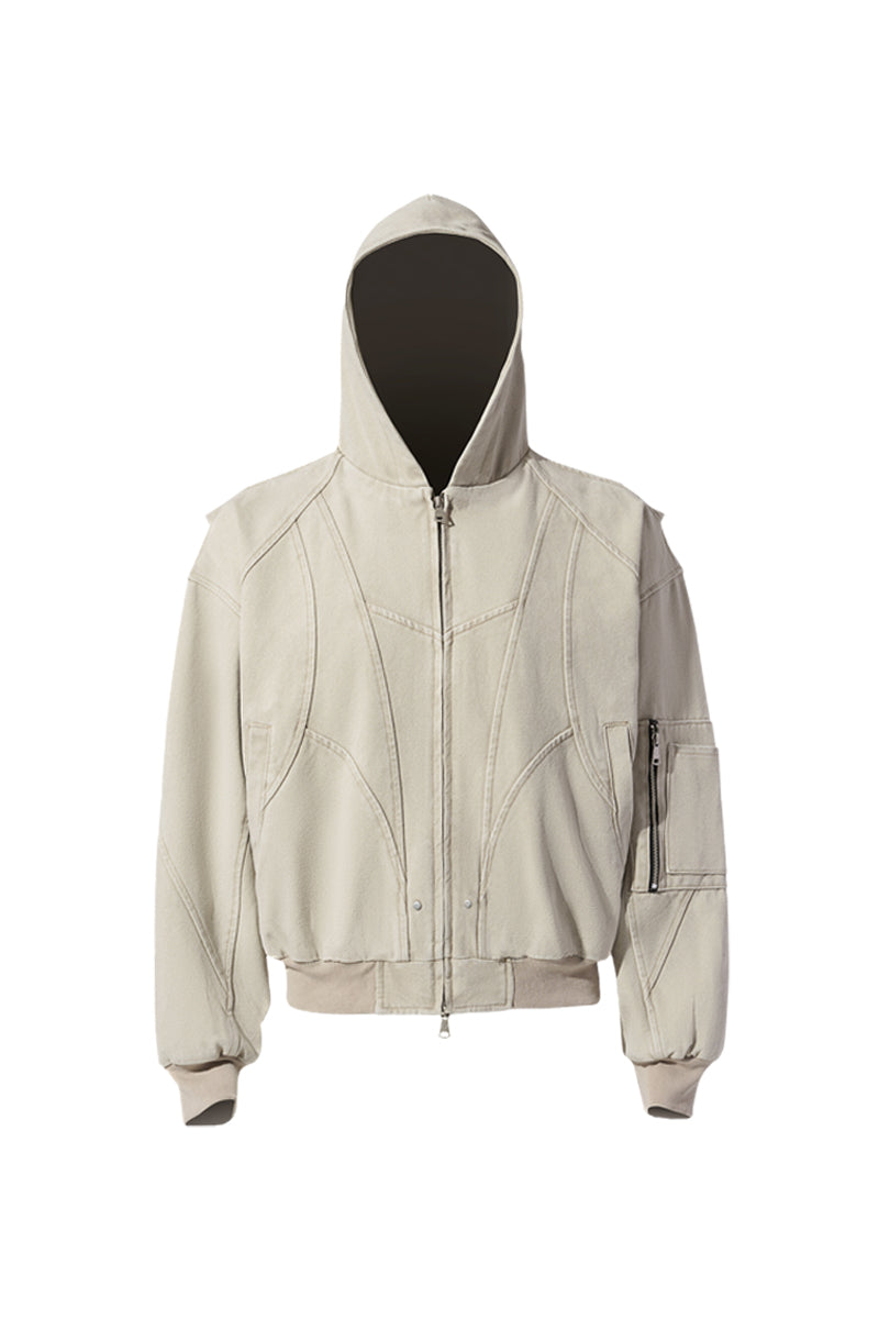 CATSSTAC Zuoshandiao Heavy-Duty Hooded Canvas Jacket