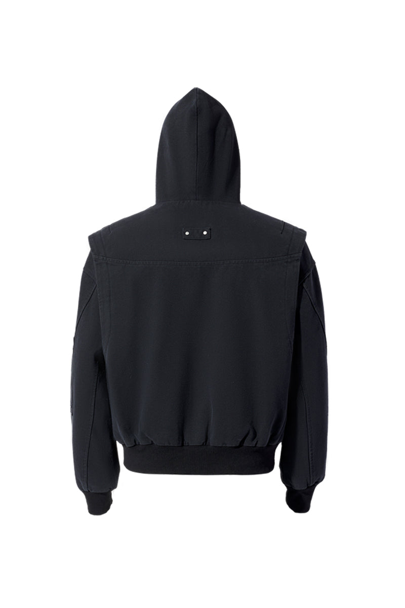 CATSSTAC Zuoshandiao Heavy-Duty Hooded Canvas Jacket
