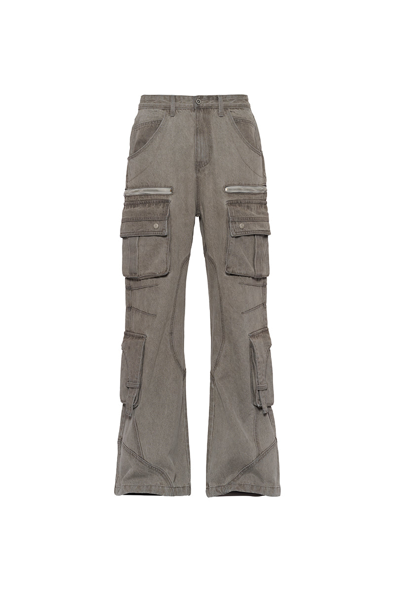 CATSSTAC Heavy-Duty Multi-Pocket Denim Jeans