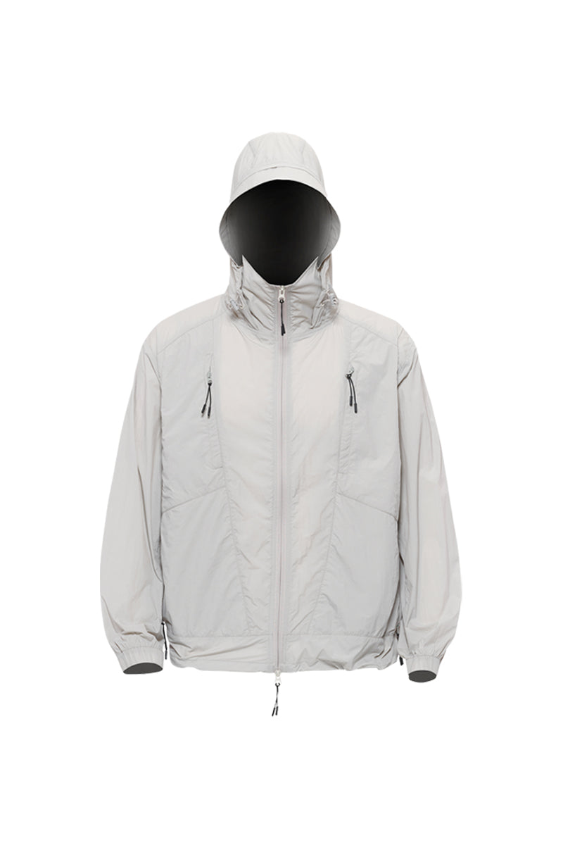 CATSSTAC Four‑Zip UPF50+ Cooling Jacket with Detachable Hood