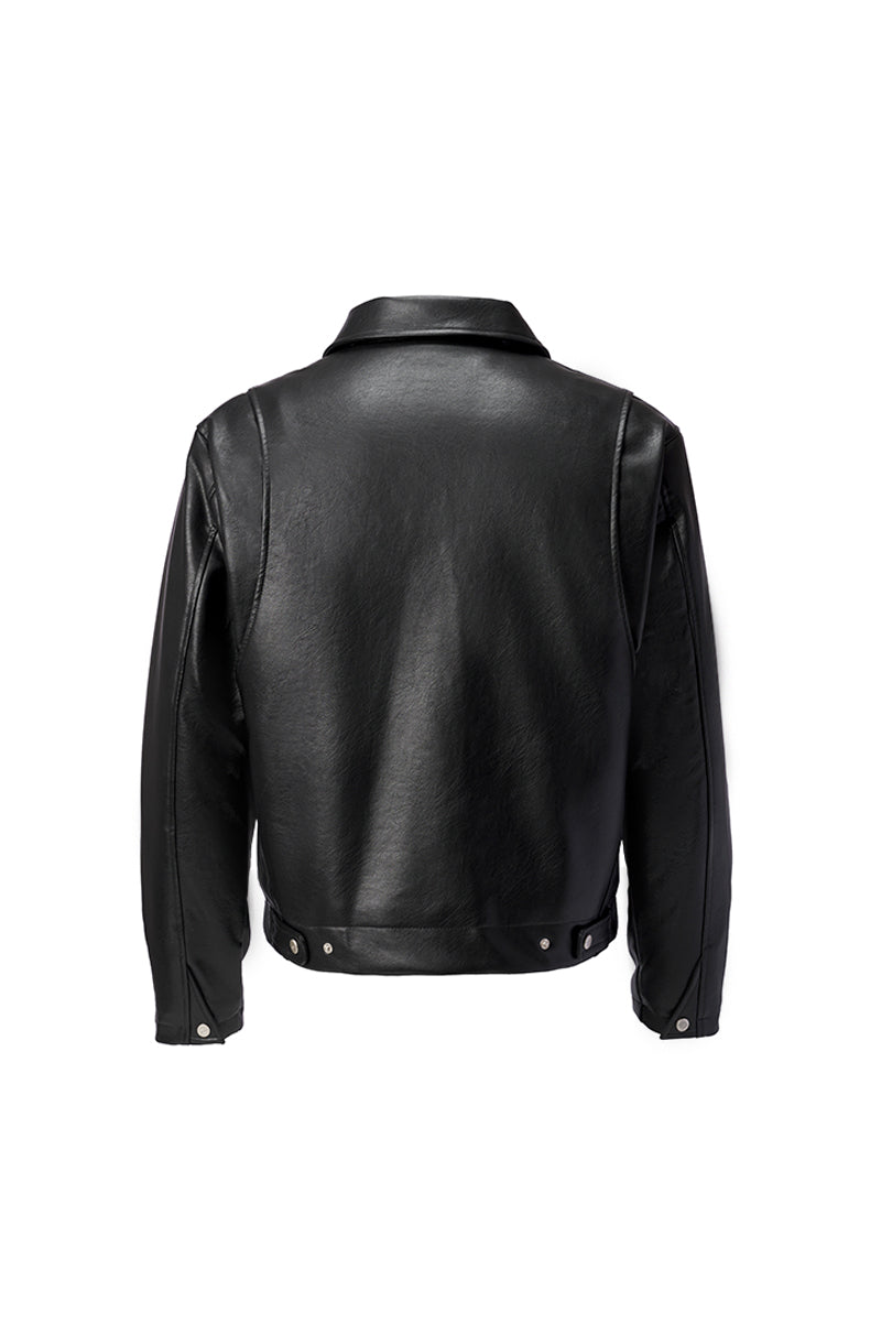 CATSSTAC PU Leather Jacket