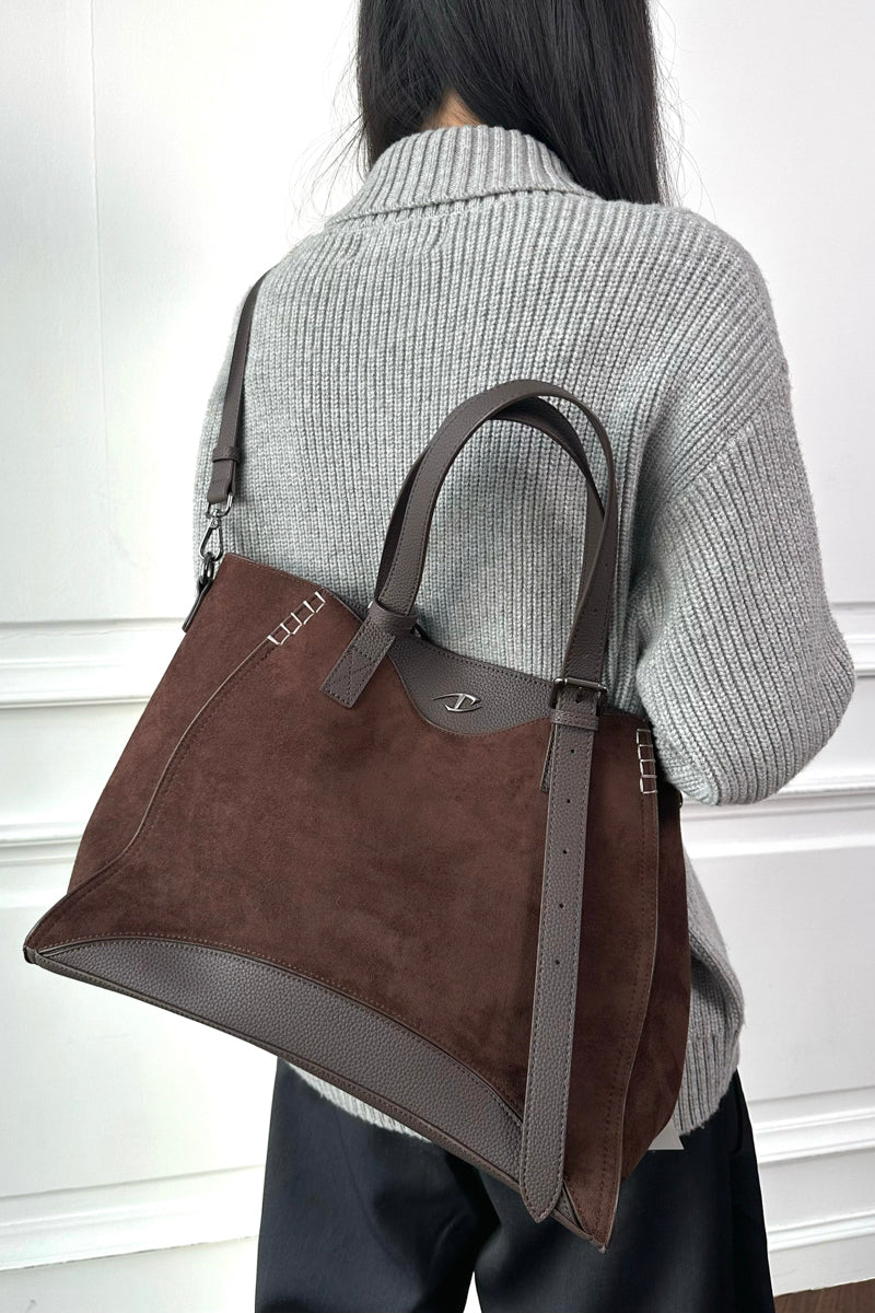 CATSSTAC Maya Suede Tote Bag